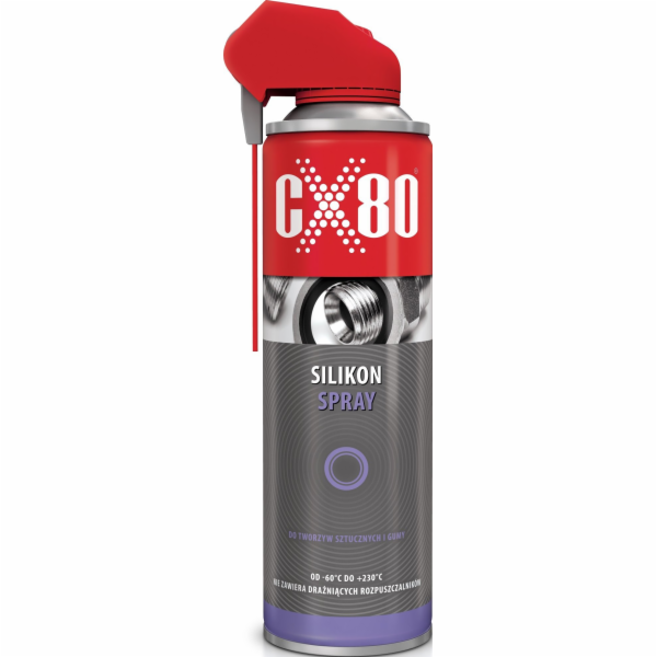 CX80 SUCHÝ TEFLONOVÝ LUBRIKANT DUO SPREJ 500 ML