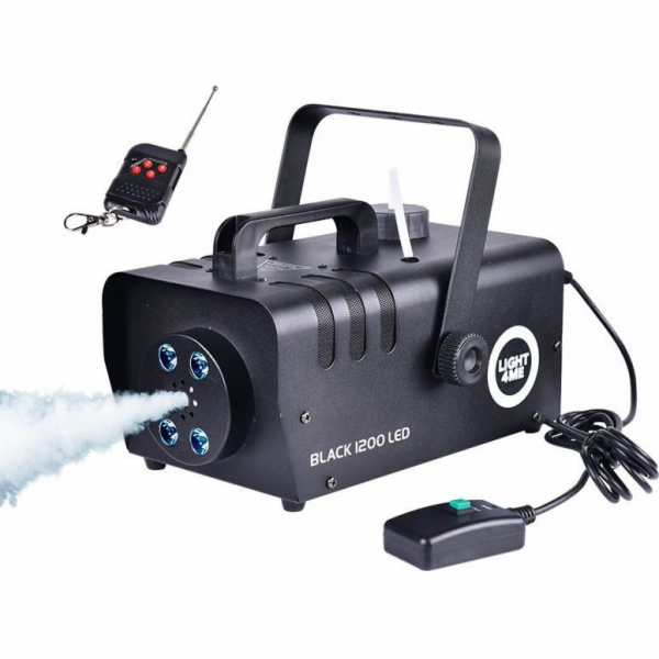 LIGHT4ME Black 1200 LED - Generátor mlžného kouře