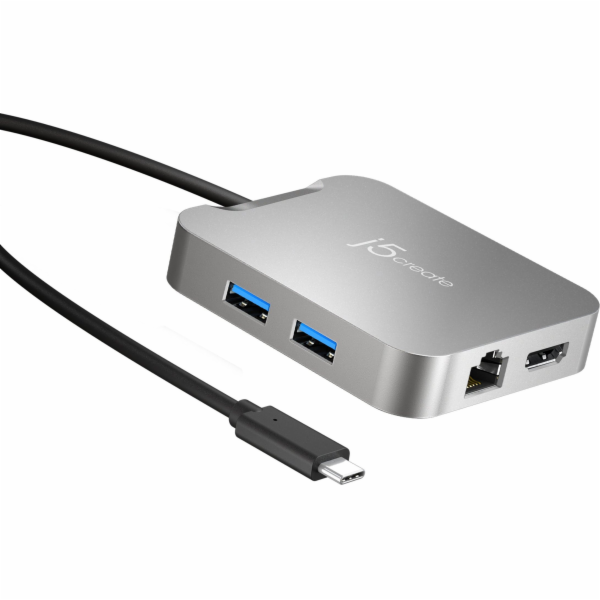 j5create Dokovací stanice/replikátor 4K60 Elite USB-C (JC...