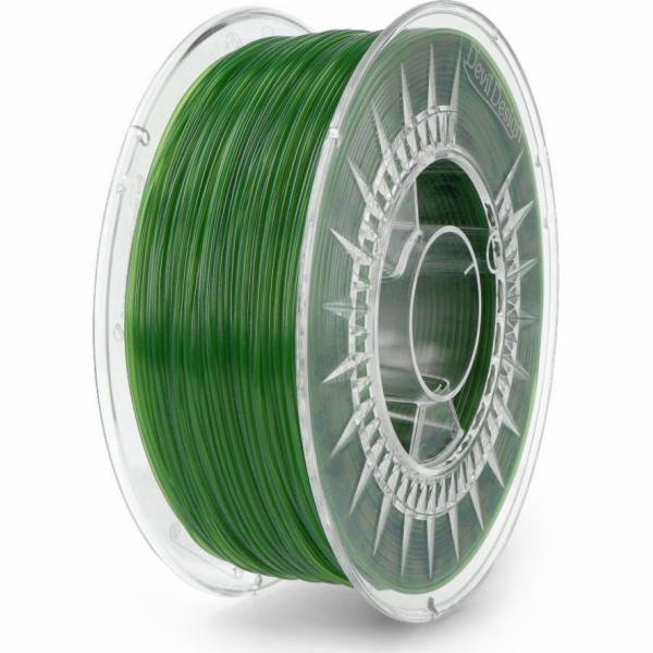Devil Design Filament PETG 1,75 mm 1 kg - zelená transpar...
