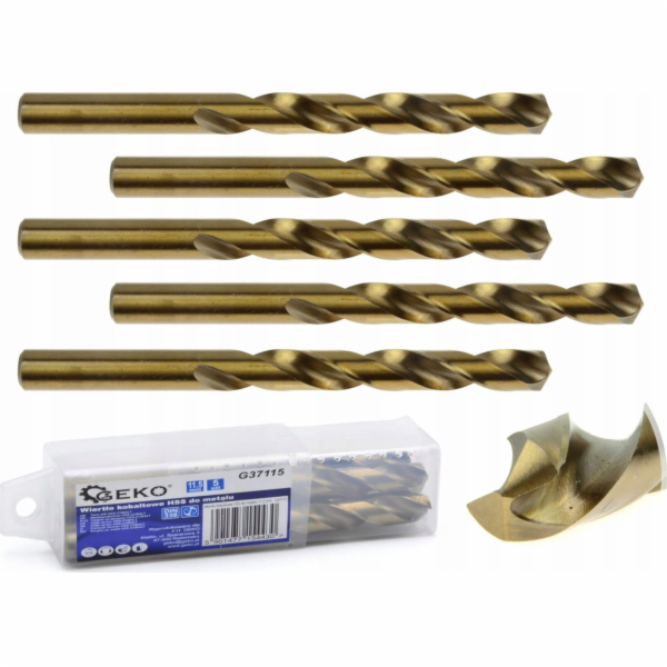 Geko Vrták Drill HSS Cobalt do kovu 11,5 mm (5/105)