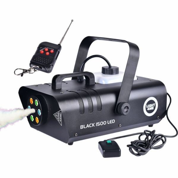 LIGHT4ME LIGHT4ME BLACK 1500 LED světlomet mlhový výrobník