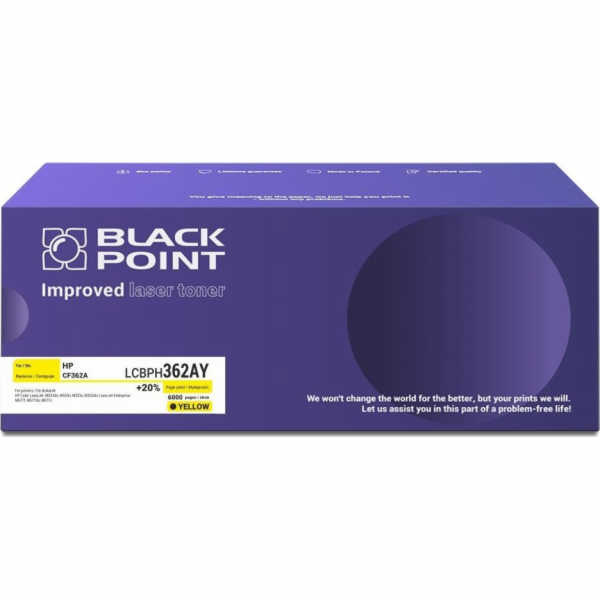 Black Point Toner Toner Black Point LCBPH362AY náhrada HP...