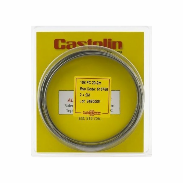 Castolin&nbsp;HLINÍKOVÝ&nbsp;PLNIČNÝ&nbsp;DRÁT&nbsp;198&nbsp;FCW&nbsp;2M*2MM&nbsp;(1&nbsp;KS)