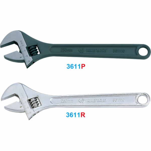 King Tony ŠVÉDSKÝ NASTAVITELNÝ KLÍČ S DĚLENÍM 25 mm x 200...