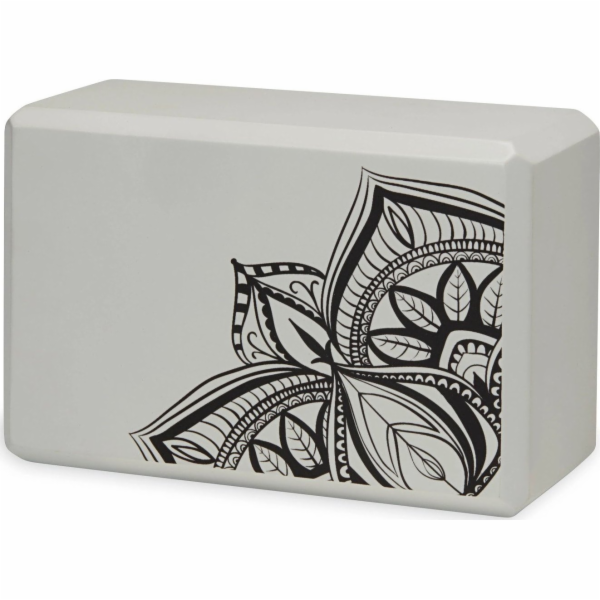 Gaiam Pěnová kostka na jógu Dovetail 23 x 7 x 15 cm béžová