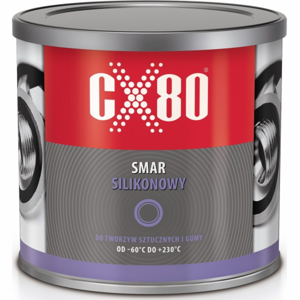 CX80 SILIKONOVÉ MAZIVO NA PLASTY A PRYŽ NSF H1 500G