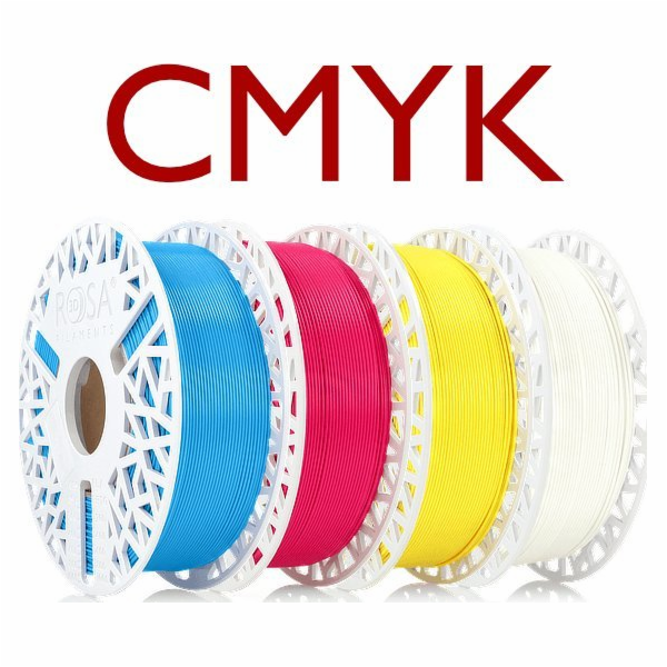 ROSA3D Rosa3D PLA STARTER Kit Lithophane CMYK 4kg