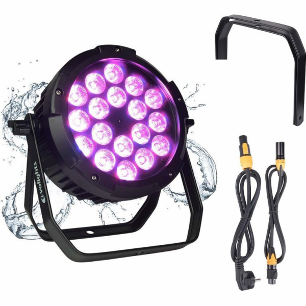 Evolights EVOLIGHTS GLAZE PAR IP65 LED venkovní bodové sv...