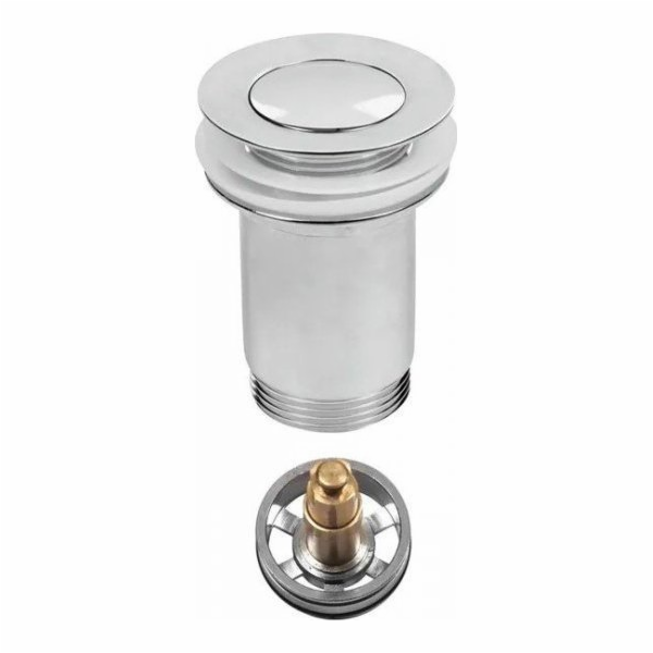 UN UMYVADLOVÁ ZÁTKA CLICK CLACK S MALÝM HŘÍBKEM BEZ PŘEPA...