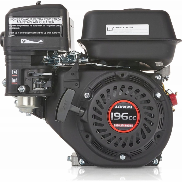 Geko Generátor 6,5 HP Loncin 196 ccm 20 mm spalovací moto...