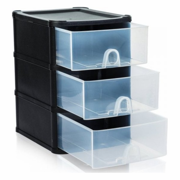 Wham PRAKTICKÁ NÁDOBA/ORGANIZÉR WHAM - 3 ZÁSUVKY (1 KS)