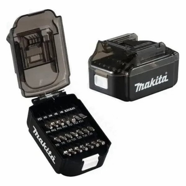 Makita Sada nářadí 21dílná sada bitů v pouzdře na baterie