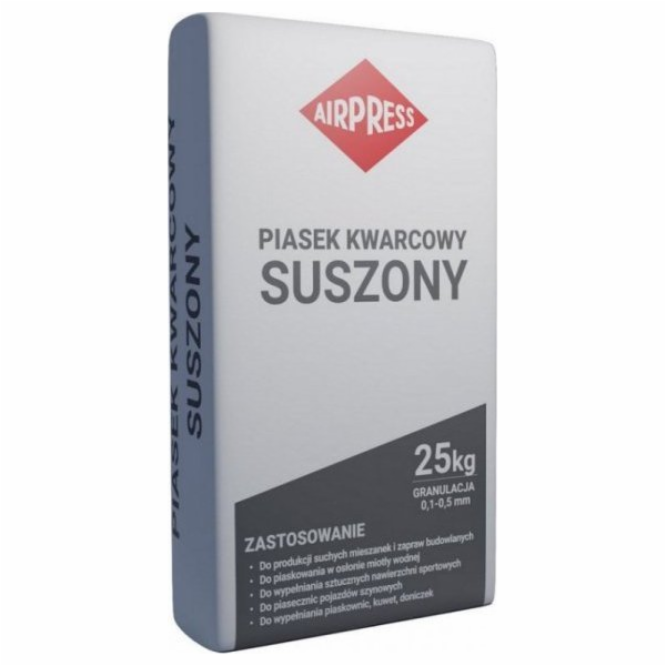 Airpress Pneumatický lis na sušený křemenný písek 25 kg 0...