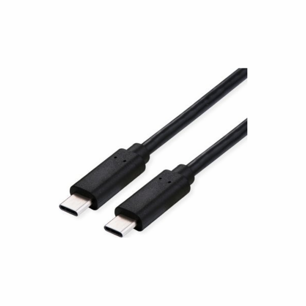 Roline Kabel USB-C - USB-C 0,8 m černý (11.02.9092)