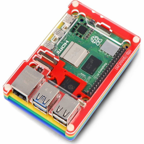 PiMoroni Pibow Coupe 5 - pouzdro pro Raspberry Pi 5 - Rai...