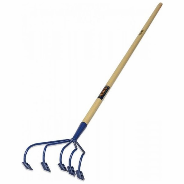 Big VELKÝ KULTIVÁTOR S RADLICEMI, 5 ZUBŮ (1 KS)