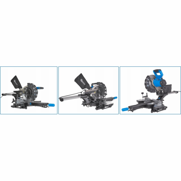 Geko Pokosová pila 2000W s posuvem 255 mm (1)