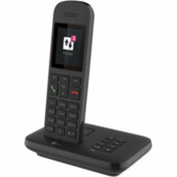 Telekom Pevná linka Sinus A12 schwarz m. Basis u. AB