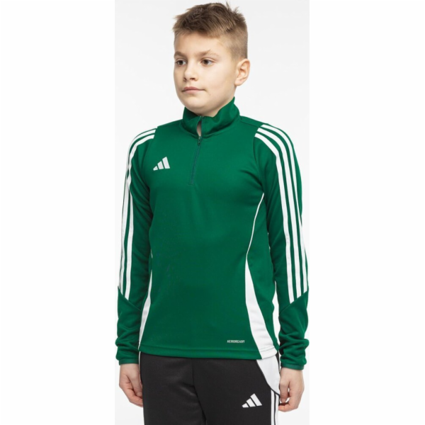 Adidas Dětská mikina Tiro 24 Training Top Green IR9362 140cm