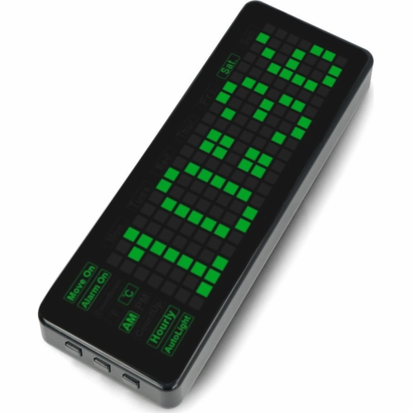 Waveshare Pico-Clock-Green - digitální LED hodinový modul...