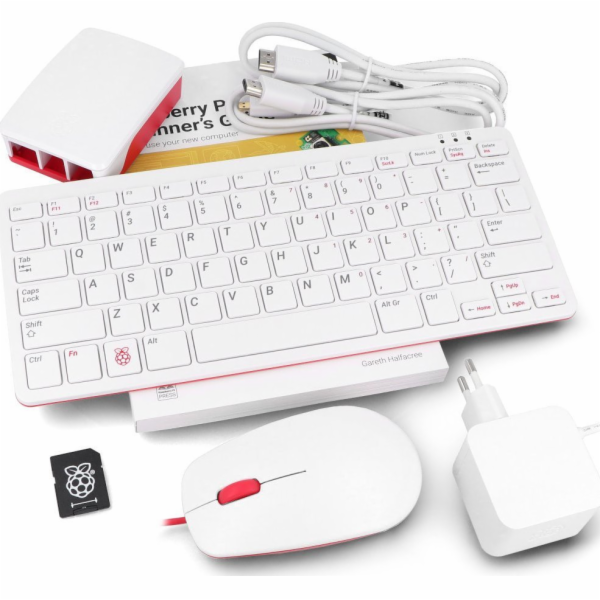 Raspberry Pi Oficiální sada Desktop Kit s pouzdrem, kláve...