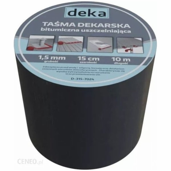 Deka&nbsp;ALUBUTYLOVÁ&nbsp;STŘEŠNÍ&nbsp;TĚSNĚCÍ&nbsp;PÁSKA&nbsp;15CM*10MB&nbsp;HLINÍK