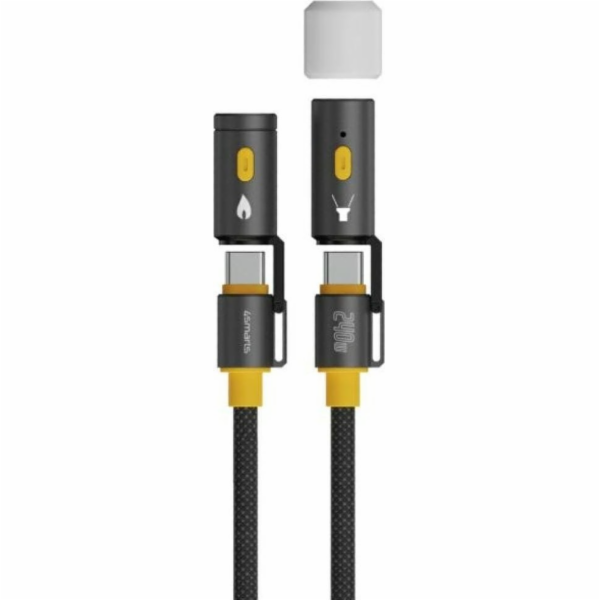 4smarts USB-C - USB-C kabel 1,5 m černý (541240)