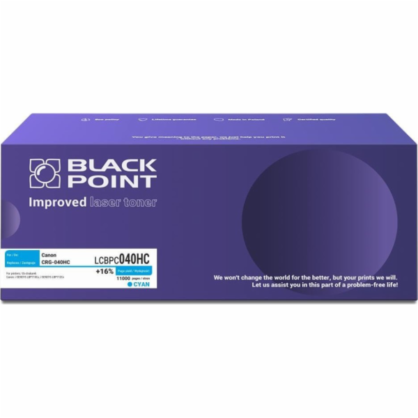Black Point Toner Toner Black Point LCBPC040HC, náhrada z...