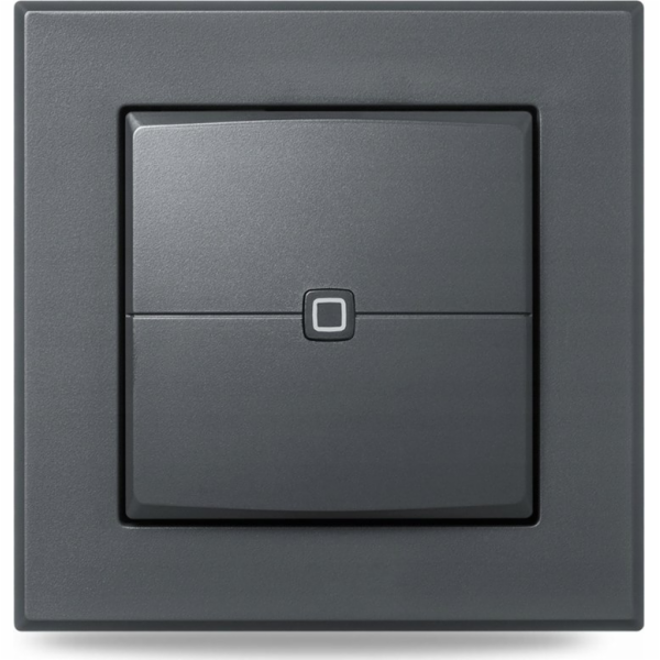 HomeMatic IP Homematic IP Wandtaster - 2-fach, anthrazit
