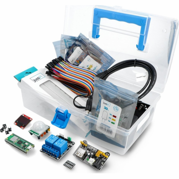 Raspberry Pi Sada s Raspberry Pi Pico W a konektory}