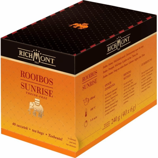 Richmont Richmont Rooibos Sunrise Tea 40 sáčků