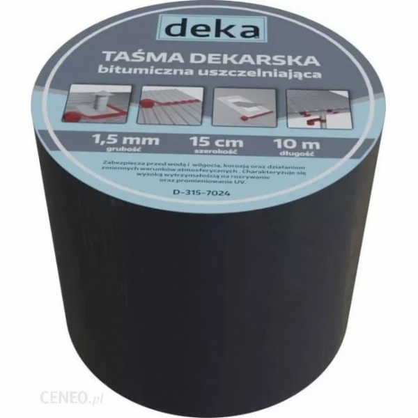 Deka&nbsp;ALUBUTYLOVÁ&nbsp;STŘEŠNÍ&nbsp;TĚSNĚCÍ&nbsp;PÁSKA&nbsp;15CM*10MB&nbsp;HNĚDÁ