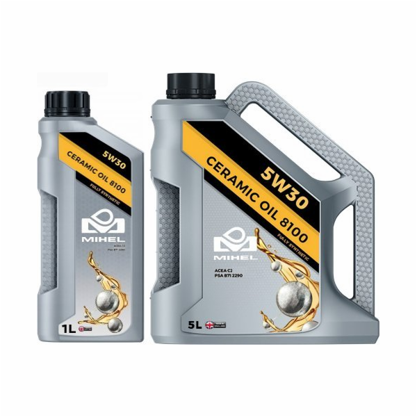 Motul MIHEL KERAMICKÝ OLEJ 8100 5W30 5L.