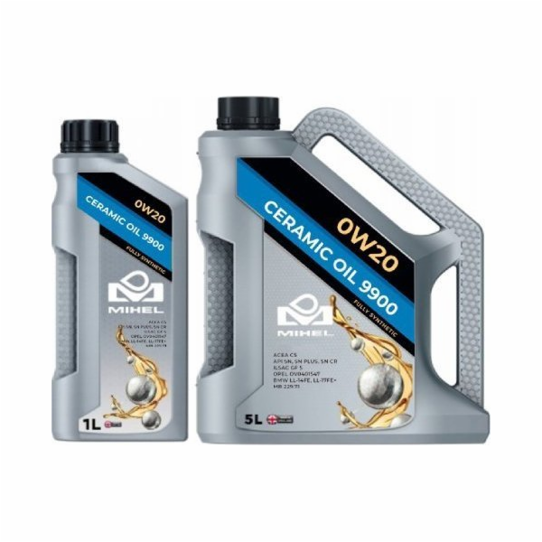 Total MIHEL KERAMICKÝ OLEJ 9900 0W20 5L.