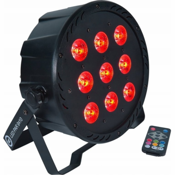 LIGHT4ME ML LIGHT4ME LED PAR 9X10W MKII RGBW IR dálkové o...