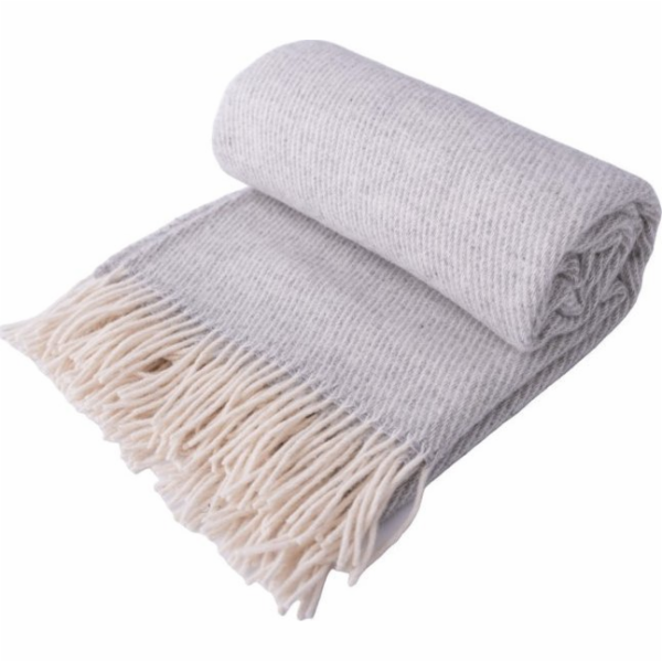 Multitex Vlněná deka 140 x 200 s maorskými třásněmi MATEX 42