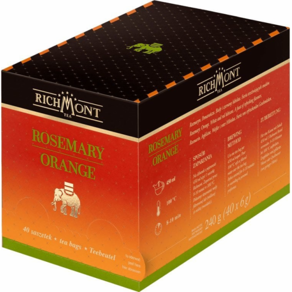 Richmont Rozmarýnový pomerančový čaj Richmont 40 sáčků