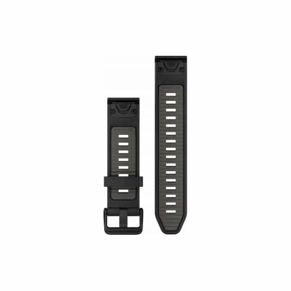 Garmin Garmin QuickFit-Armband 20 mm Schwarz/Kieselgrau s...