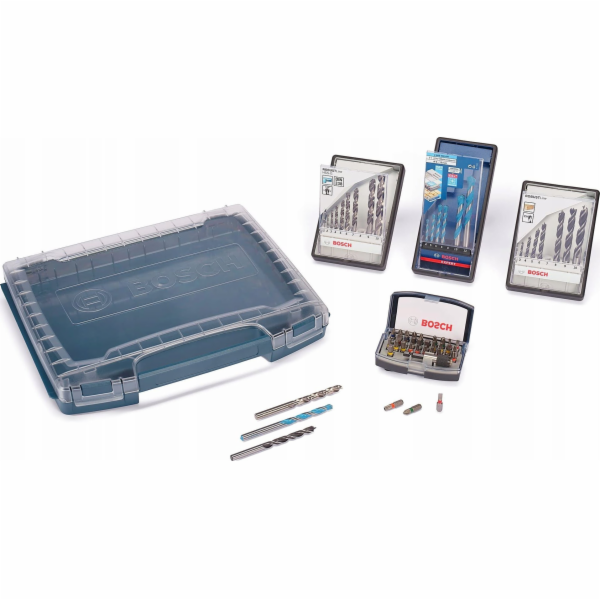 Bosch Sada vrtaček Robust, 5dílná, s I-Rackem, sadou vrtá...