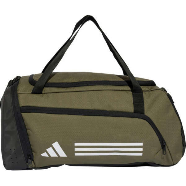 Adidas Taška Essentials 3-Stripes Duffel S olivová (IZ1907)