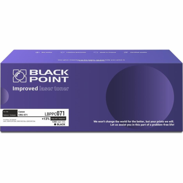 Black Point Toner Toner Black Point LBPPC071, náhrada za ...