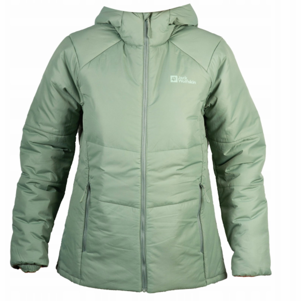Jack Wolfskin Mikina Bergland INS Hoody W 1207221-4311 Ze...