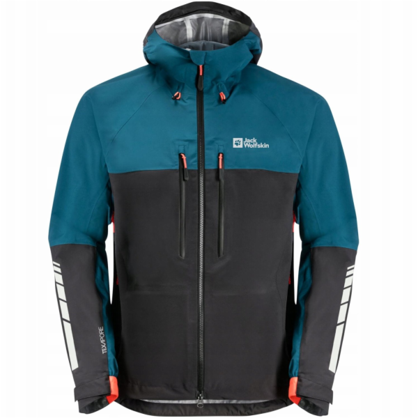 Jack Wolfskin Bunda Morobbia 3l Jkt M 1115501-4133 Modrá M