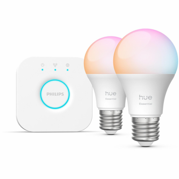 Philips Základní startovací sada Hue Essential E27 2P + m...