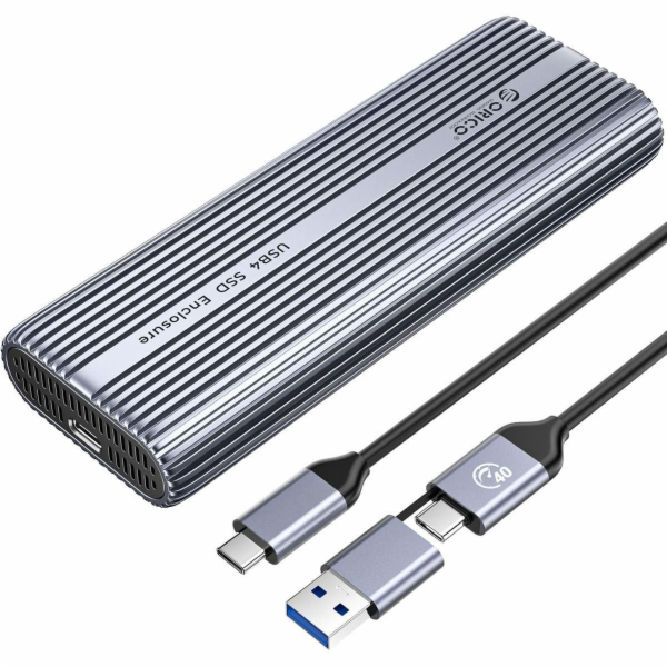 Orico SSD M.2 NVMe, USB-C 40 Gbps, s ventilátorem, kovový