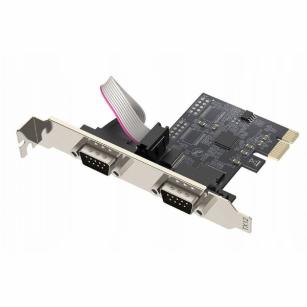 Ugreen Řadič Unitek PCI Express 2x RS-232 Y-7504BBK01