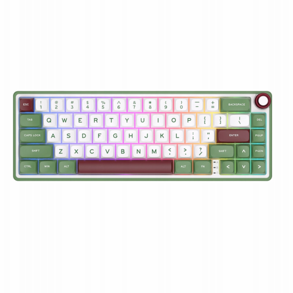 Royal&nbsp;Kludge&nbsp;Herní&nbsp;klávesnice&nbsp;R65&nbsp;Green&nbsp;sand&nbsp;Chartreuse&nbsp;s...