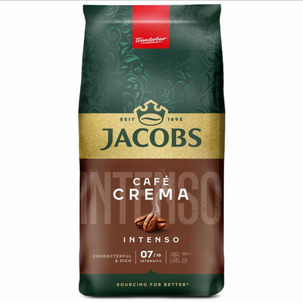 Jacobs SADA - kávová zrna Crema Intenso 1kg + kávová zrna...
