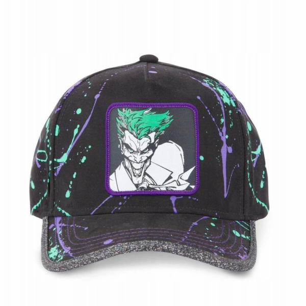 Capslab Kšiltovka DC Comics Joker CL-DC-TAG-1-JOK Černá J...